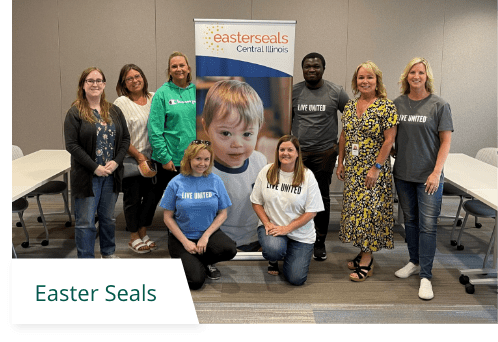 Illinois Mutual employees at Easterseals