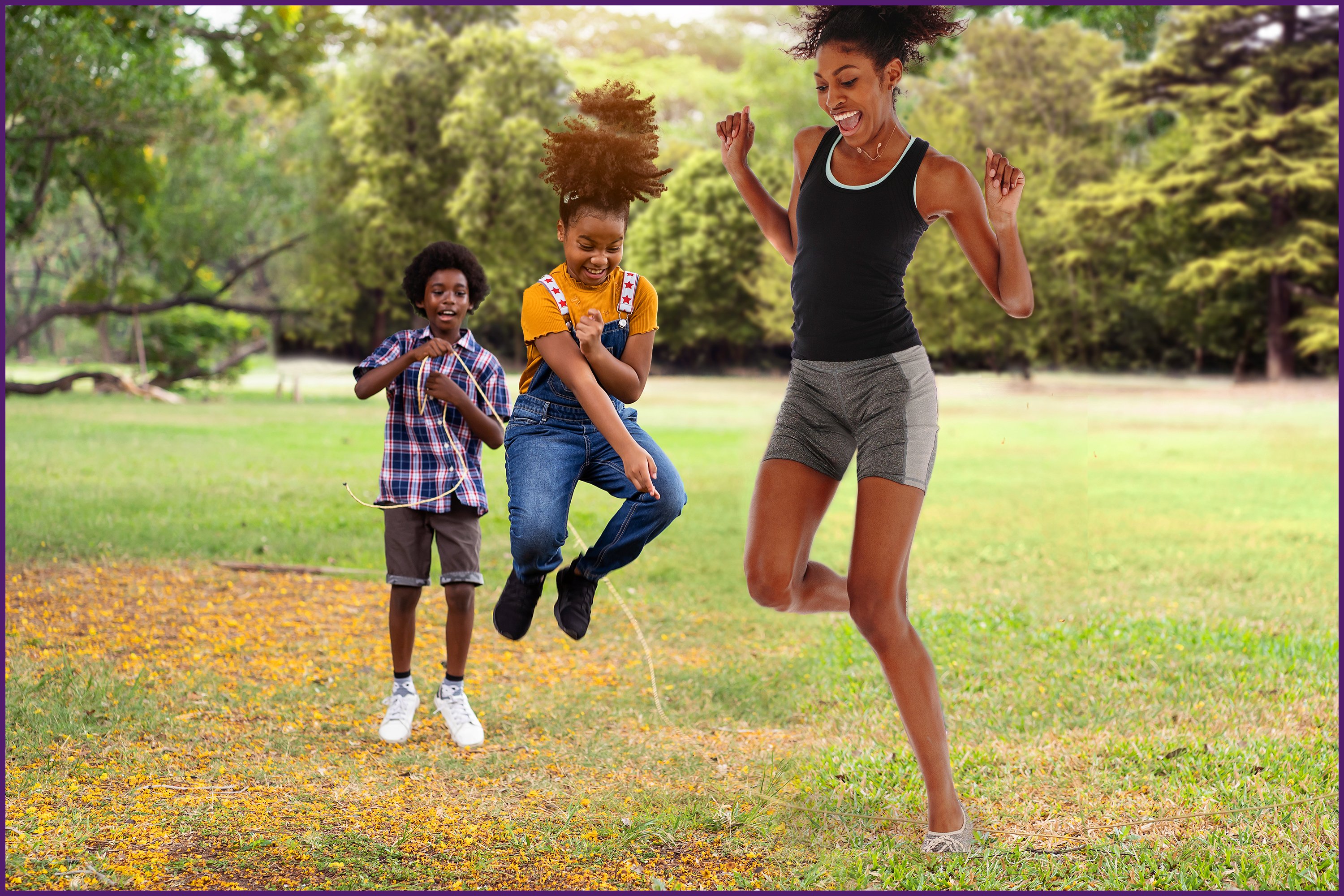 chaos-coordinator-3-ol image of a mother outside playing with her children