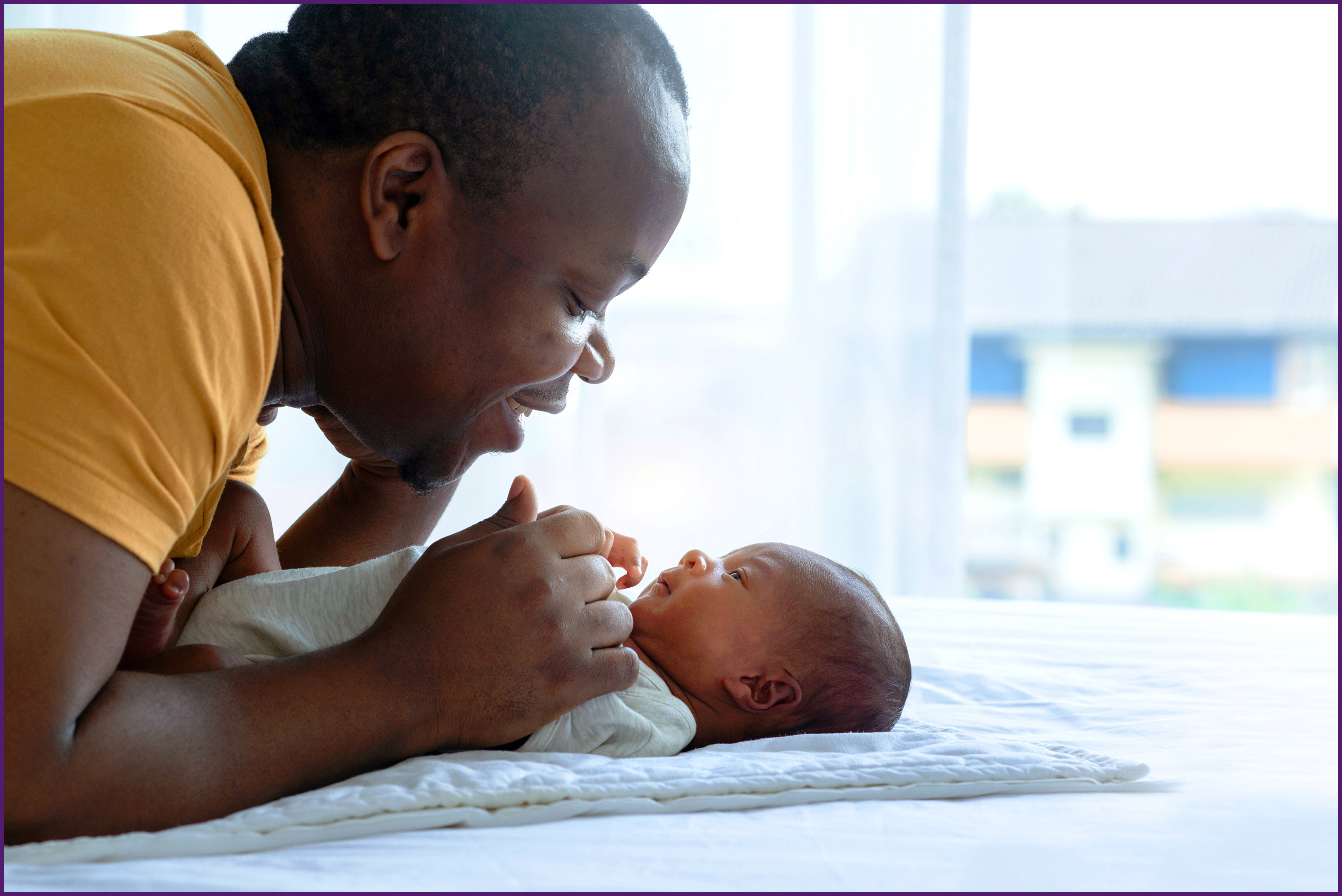 starting-a-family-3 father with his newborn child
