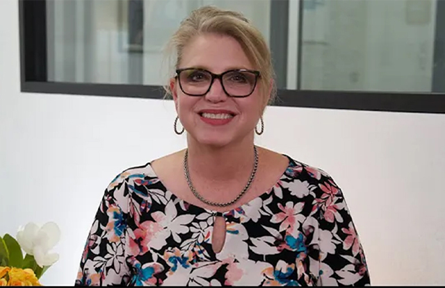 Illinois Mutual policyowner, Susan, smiling